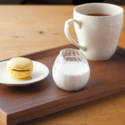 Handmade Glass Milk Pitcher / Mini Vase Set