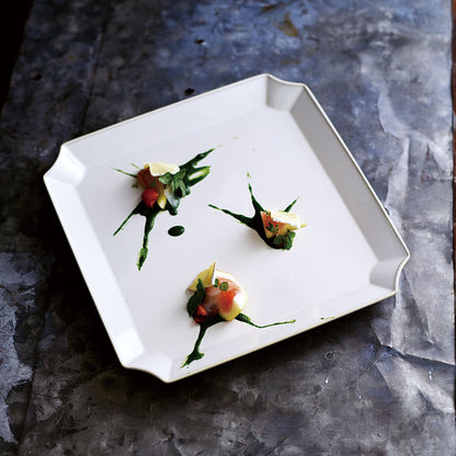 Gothic Square Dinner Plate