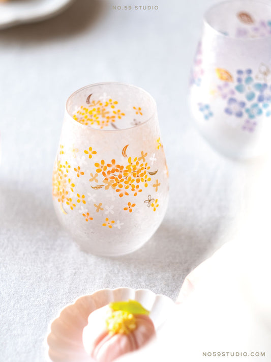 hana no iro Tumbler — 3 Floral Designs