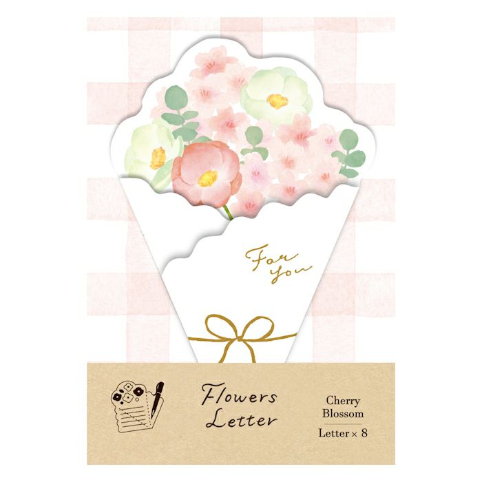 Furukawashiko Flower Bouquet Letter Papers