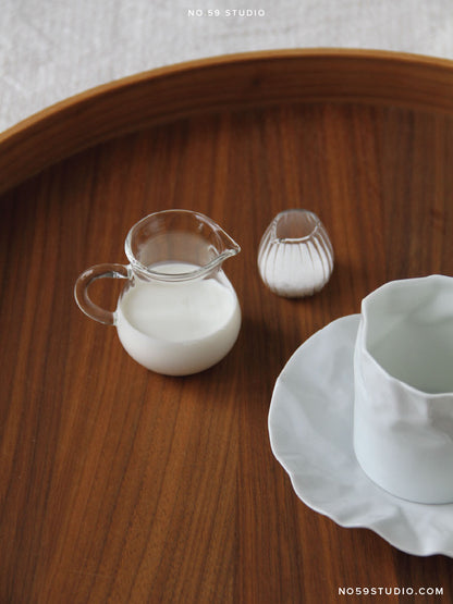 Handmade Mini Glass Pitcher