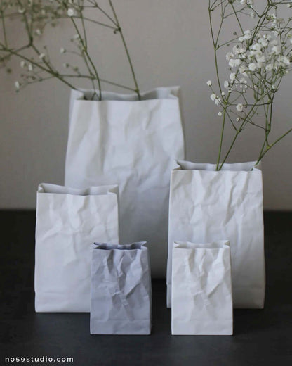 New Crinkle Super Bag Vase