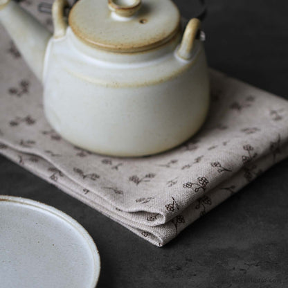 Flower Pattern Placemat / Lunch Mat / Tea Towel