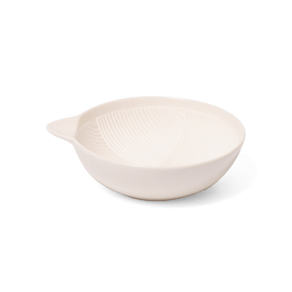 Semi-Porcelain Mini Ridged Grating Dish