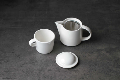 White Porcelain Tea for One Set