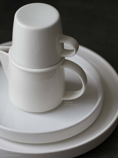 White Porcelain Tea for One Set