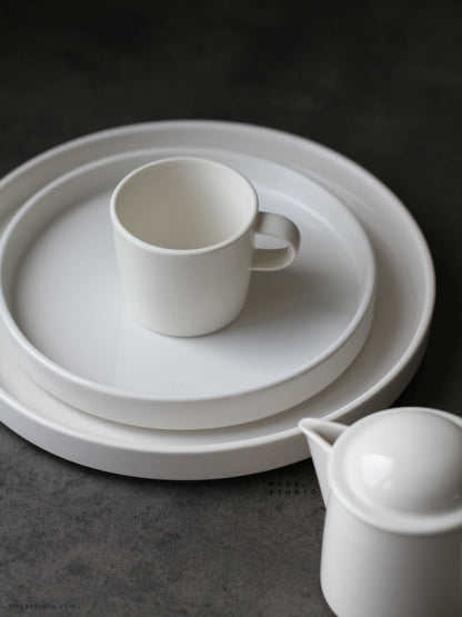 White Porcelain Tea for One Set