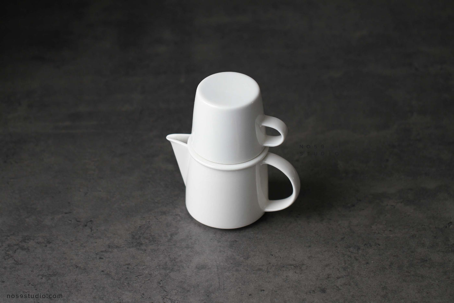 White Porcelain Tea for One Set