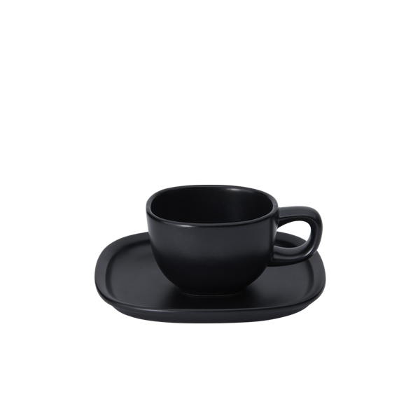 Sori Yanagi Black and White Collection – Coffee Cup and Saucer