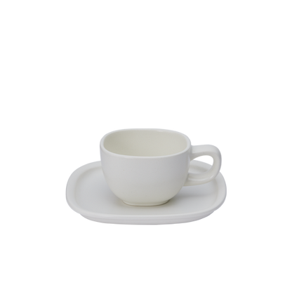 Sori Yanagi Black and White Collection – Coffee Cup and Saucer