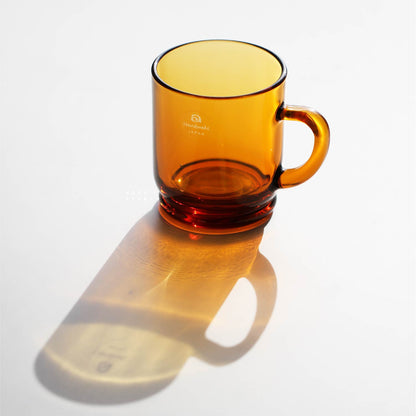 ADERIA Glass Amber Ice Mug