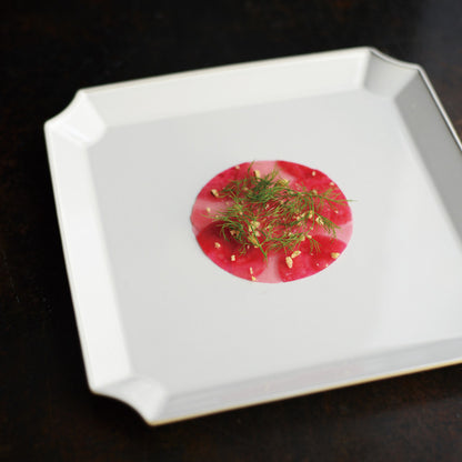 Gothic Square Dinner Plate