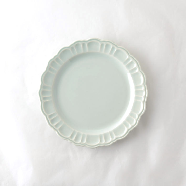 Pomponner Dinner Plate Set — Light Blue