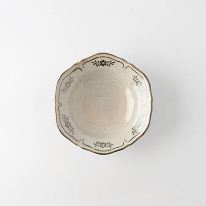 Cachet Flower-Patterned Bowl