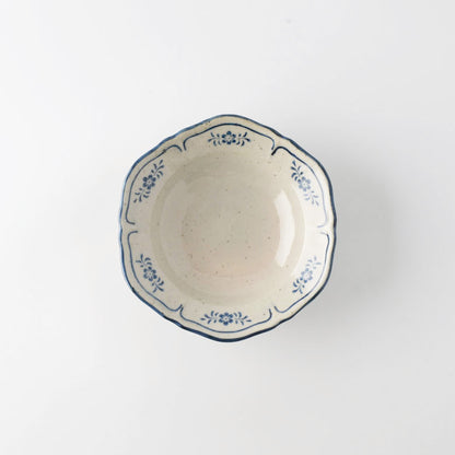 Cachet Flower-Patterned Bowl