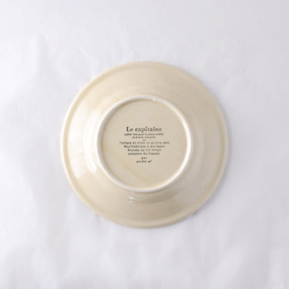 Captain Retro Style Round Plate