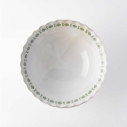 Diamond Green Floral Dinnerware Set