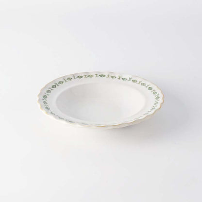 Diamond Green Floral Dinnerware Set