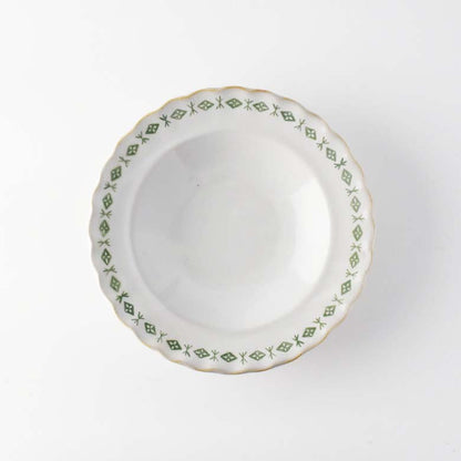 Diamond Green Floral Dinnerware Set