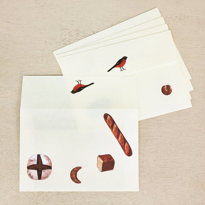 Mino Washi Writing Letter Pad and Envelopes