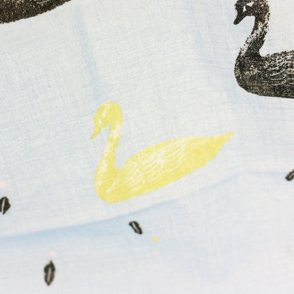 Cotton Handkerchief Furoshiki Wrapping Cloth — Swan