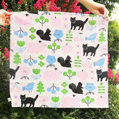 Cotton Handkerchief Furoshiki Wrapping Cloth — Nice Stroll