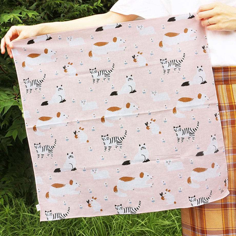 Cotton Handkerchief Furoshiki Wrapping Cloth — Nap Time