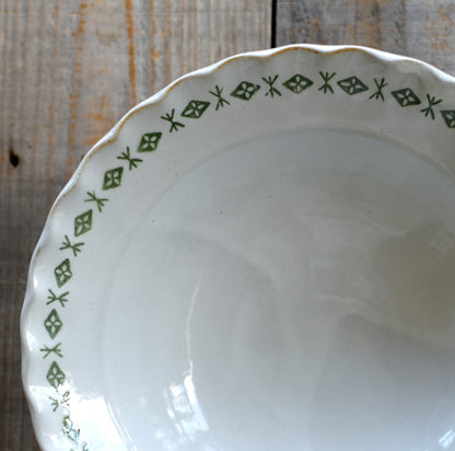 Diamond Green Floral Dinnerware Set