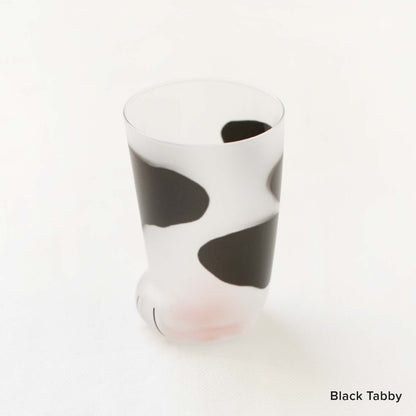 Cat Paw Frosted Glass Cup