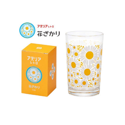 Aderia Retro Flower Pattern Tumbler