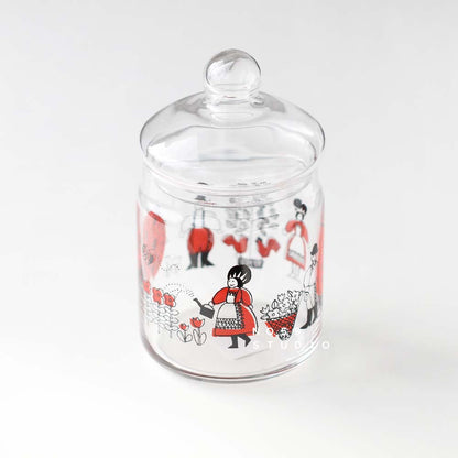 Aderia Retro  Glass Canister – Fairy Tale