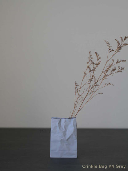 New Crinkle Super Bag Vase