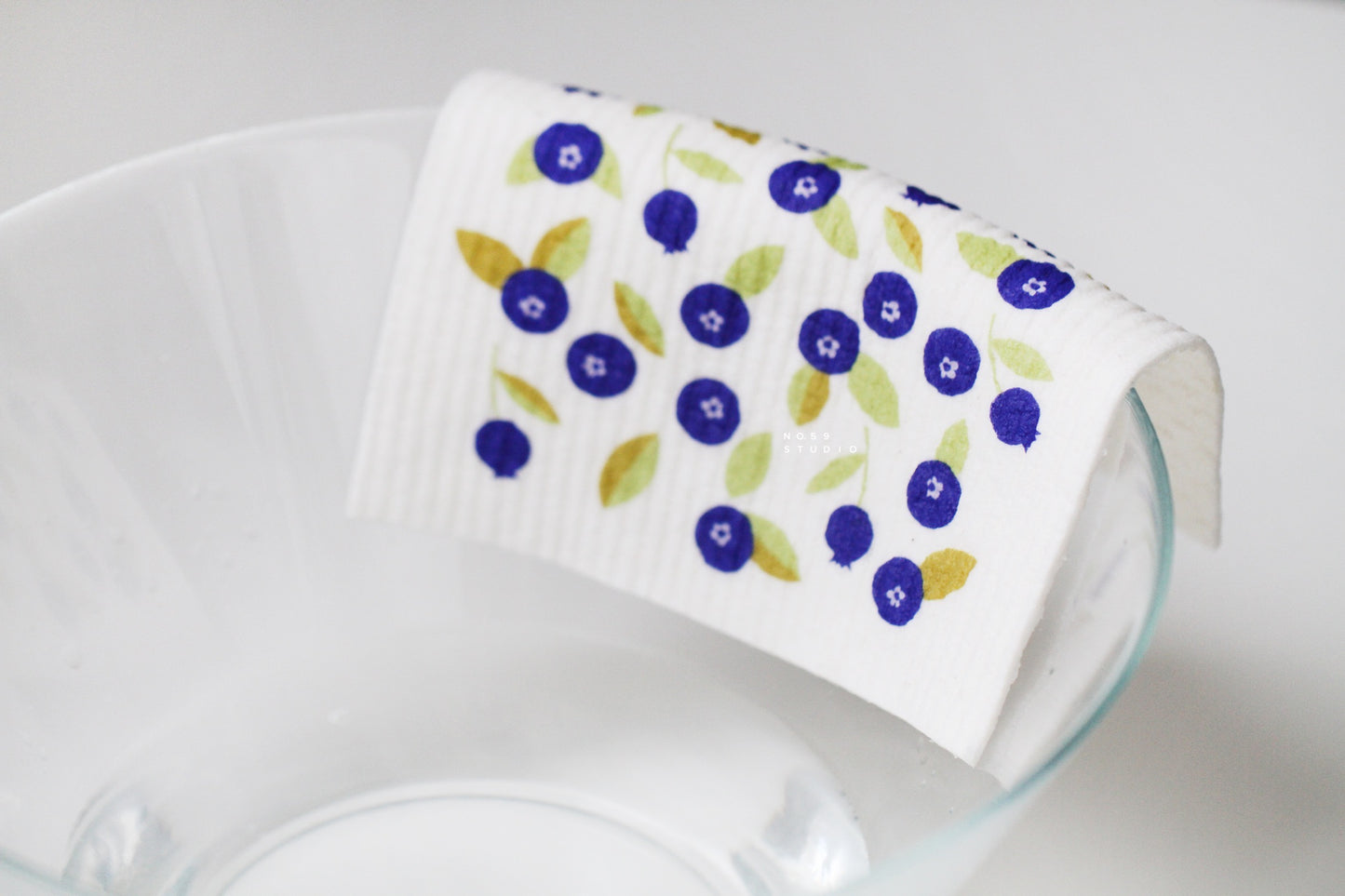 Swedish Ecological Sponge Cloth Blueberry