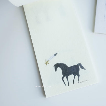 Mino Washi Memo Pad — Starry Night