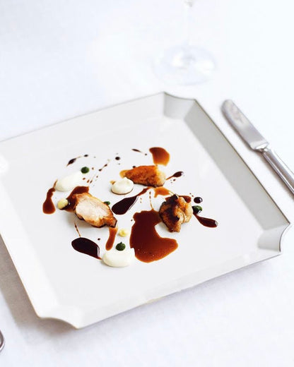 Gothic Square Dinner Plate
