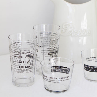 Theatre Glass Short Tumblers