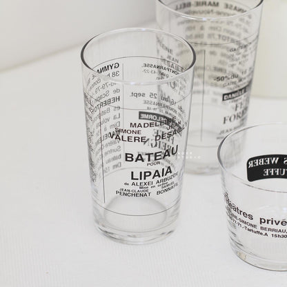 Theatre Glass Tumblers