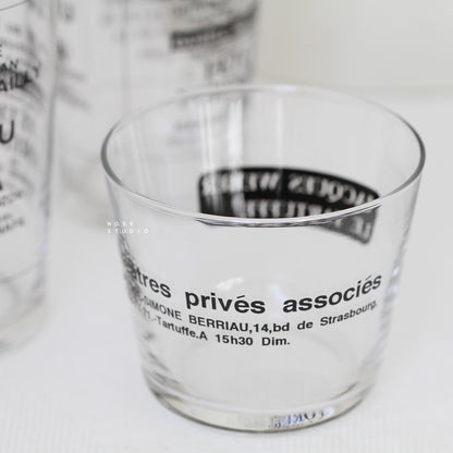 Theatre Glass Short Tumblers