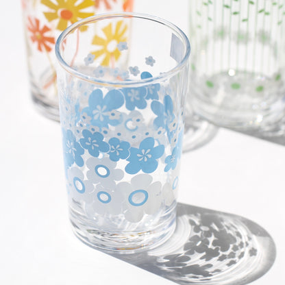 Aderia Retro Flower Pattern Tumbler