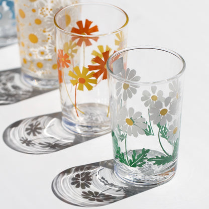 Aderia Retro Flower Pattern Tumbler