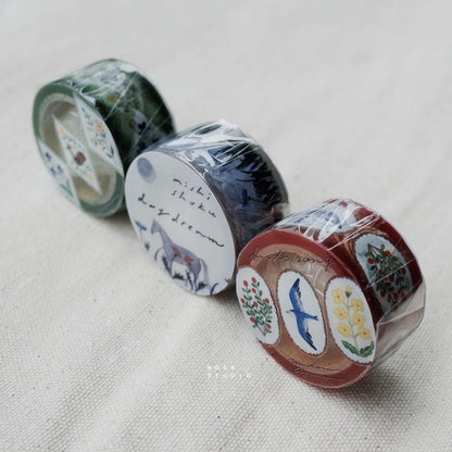 Hyogensha Semi-Transparent Masking Tapes