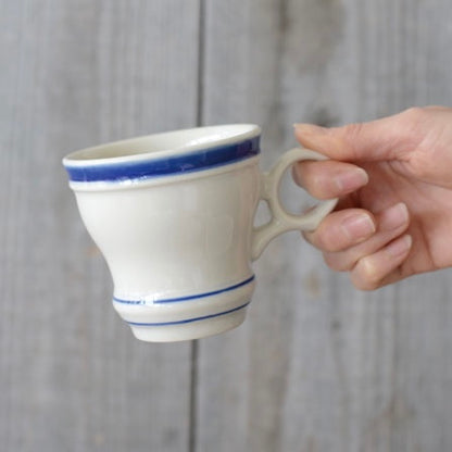 Brulot Cup and Saucer Set — Blue