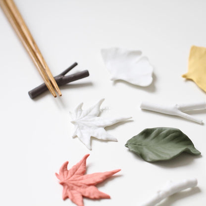 Leaf and Branch Chopsticks Rest Gift Set