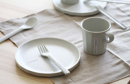 Bamboo fibre Serveware Set (Beige)