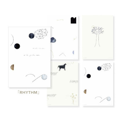 Mino Washi Writing Letter Pad and Envelopes