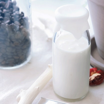 Milk Bottle Glass Storage Jar