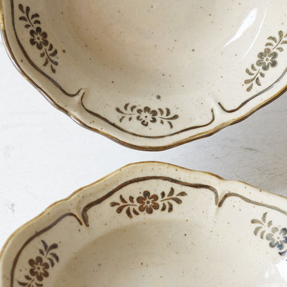 Cachet Flower-Patterned Bowl