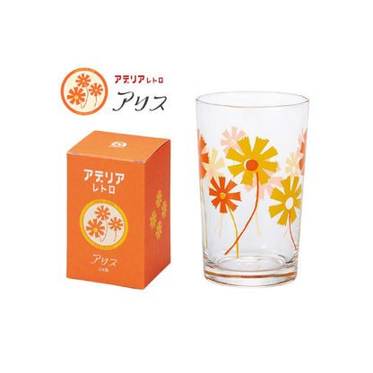 Aderia Retro Flower Pattern Tumbler