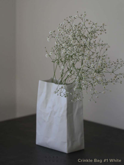 New Crinkle Super Bag Vase