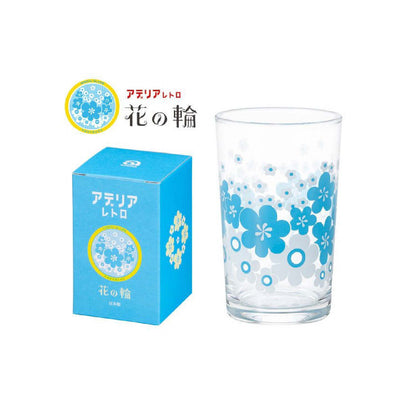 Aderia Retro Flower Pattern Tumbler